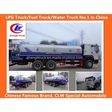 Sinotruk HOWO Disel Treibstoff 6X4 Wasser LKW Wasser Tank LKW Wasser Sprilkling Truck